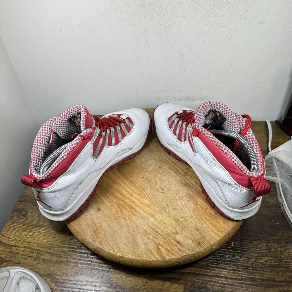 Air Jordan 10 Retro Shoes Mens Size 8.5 Chicago Bulls 310805-161 Basketball